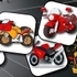 Cartoon Motorbikes Memory