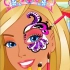 Barbie Glam Face Art